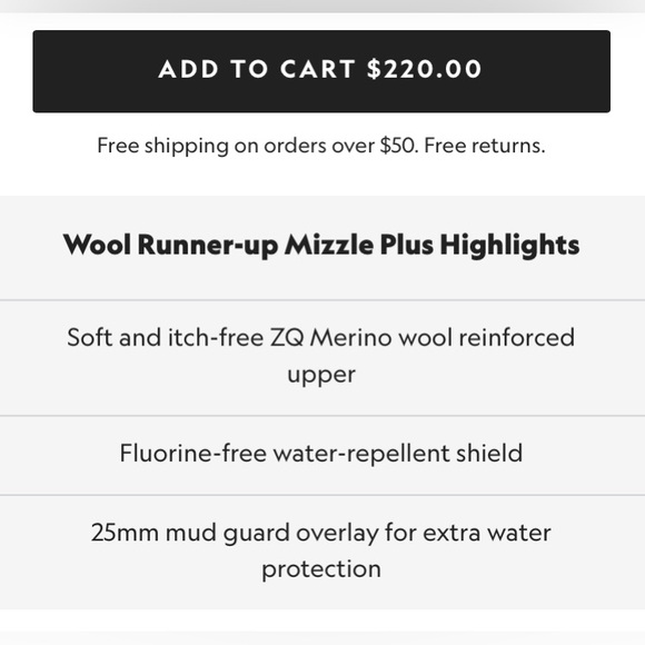 Allbirds Wool Runner-up Mizzle High Top size 12 - Picture 8 of 16